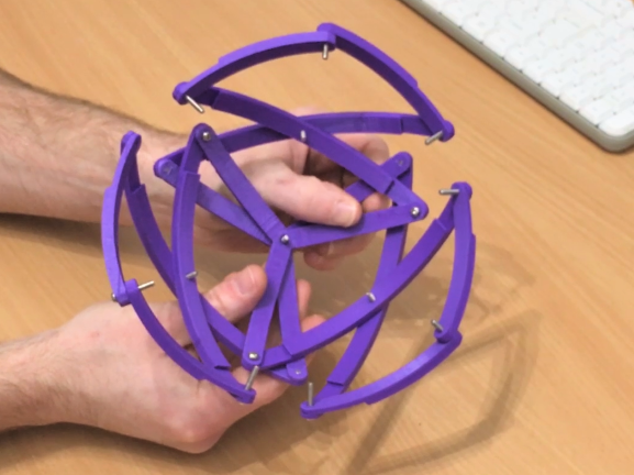 Spherical Deployable Linkage