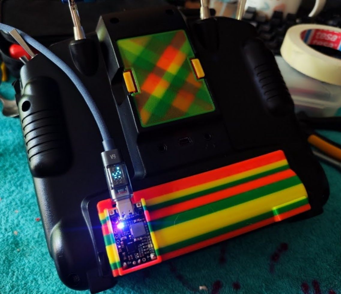 FrSKY X9DP X9D X9D+ [SE] battery cover 2s 18650 & regular - v2024 - V6 2025 Type-C Upgrade incl FreeCad