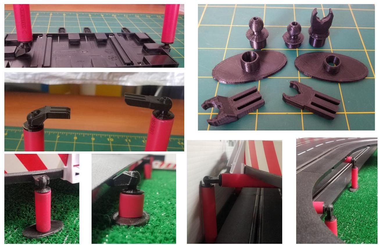Carrera Slot Car Track Supports