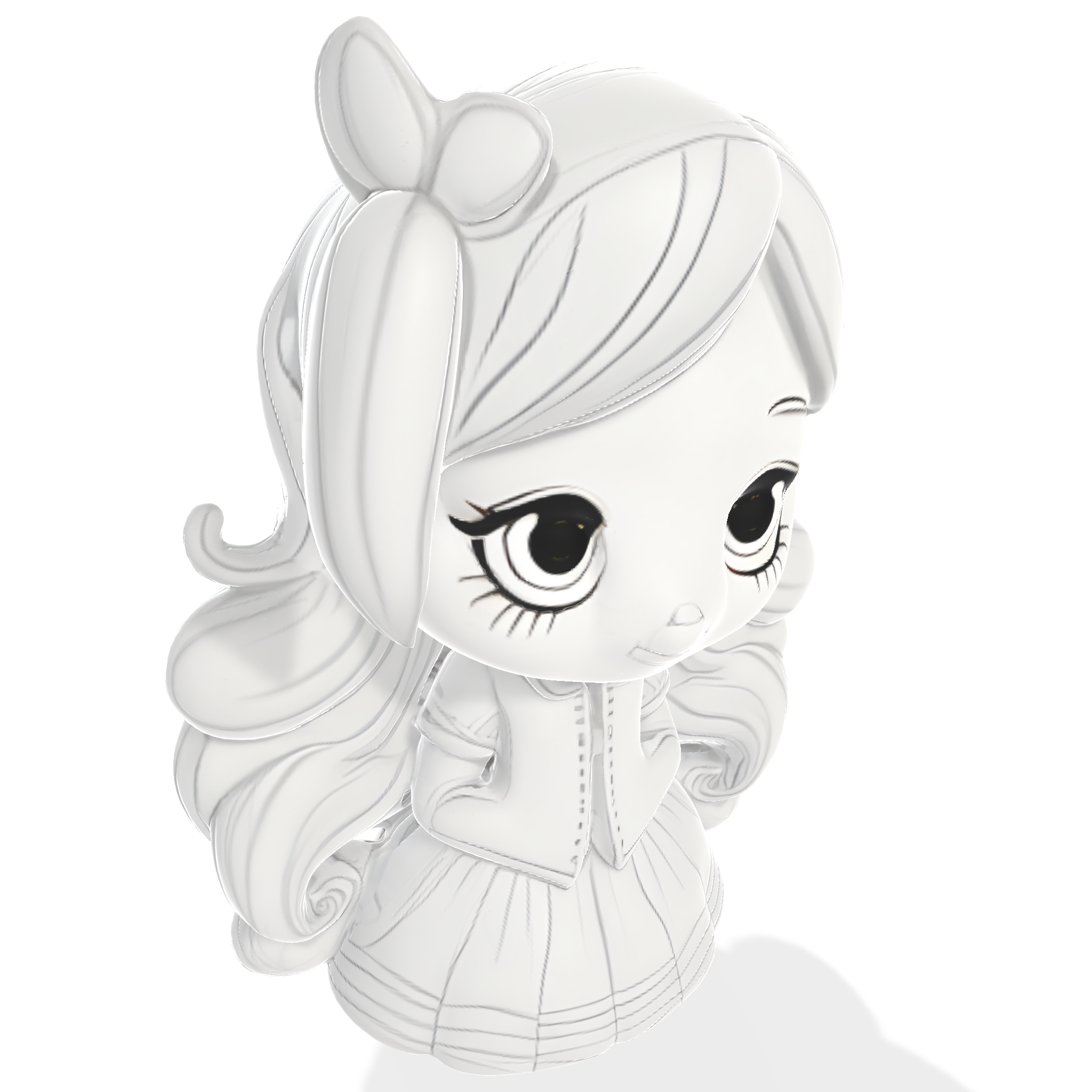 Lovely Bow Figurine