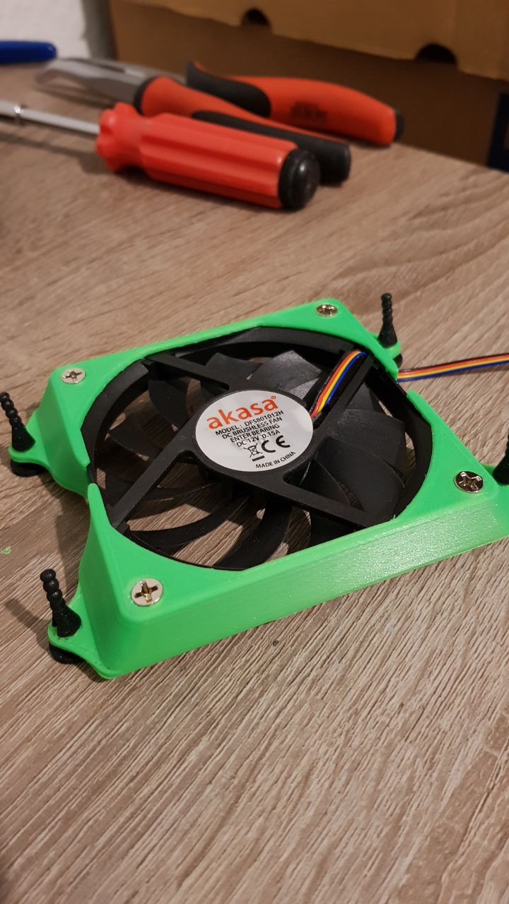 DAN Case A4 SFX V1/V2/V3 - Slimfan holder botton