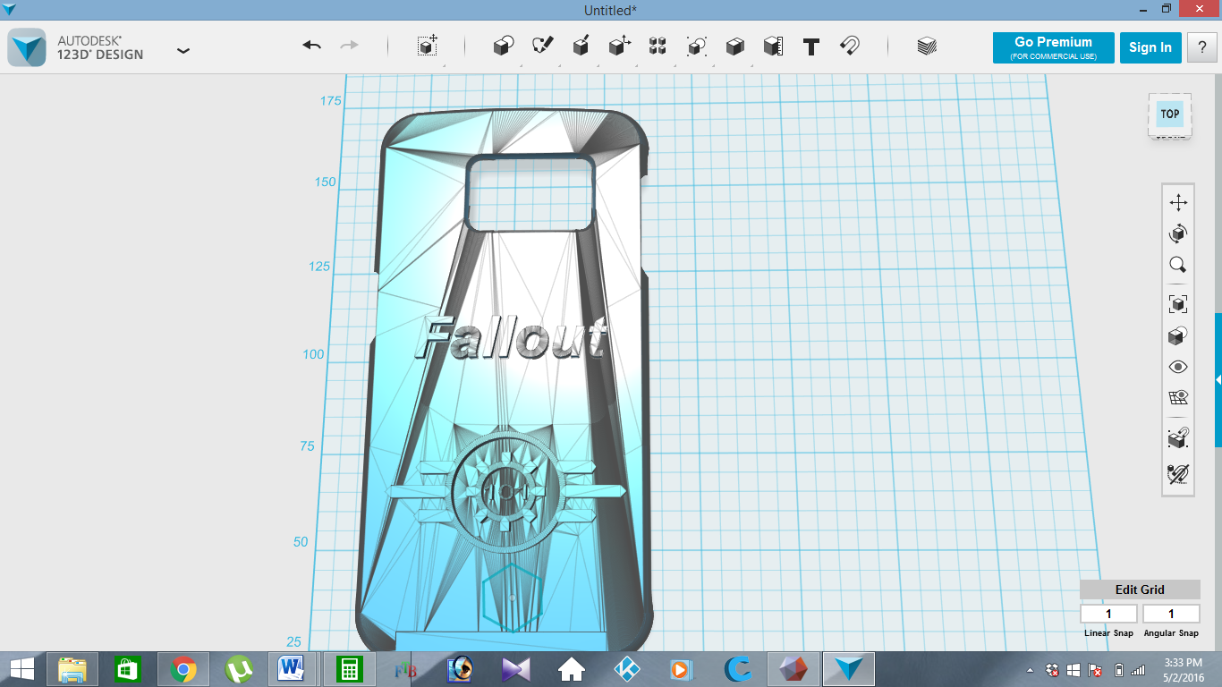 Samsung Galaxy S6 Edge Fallout case