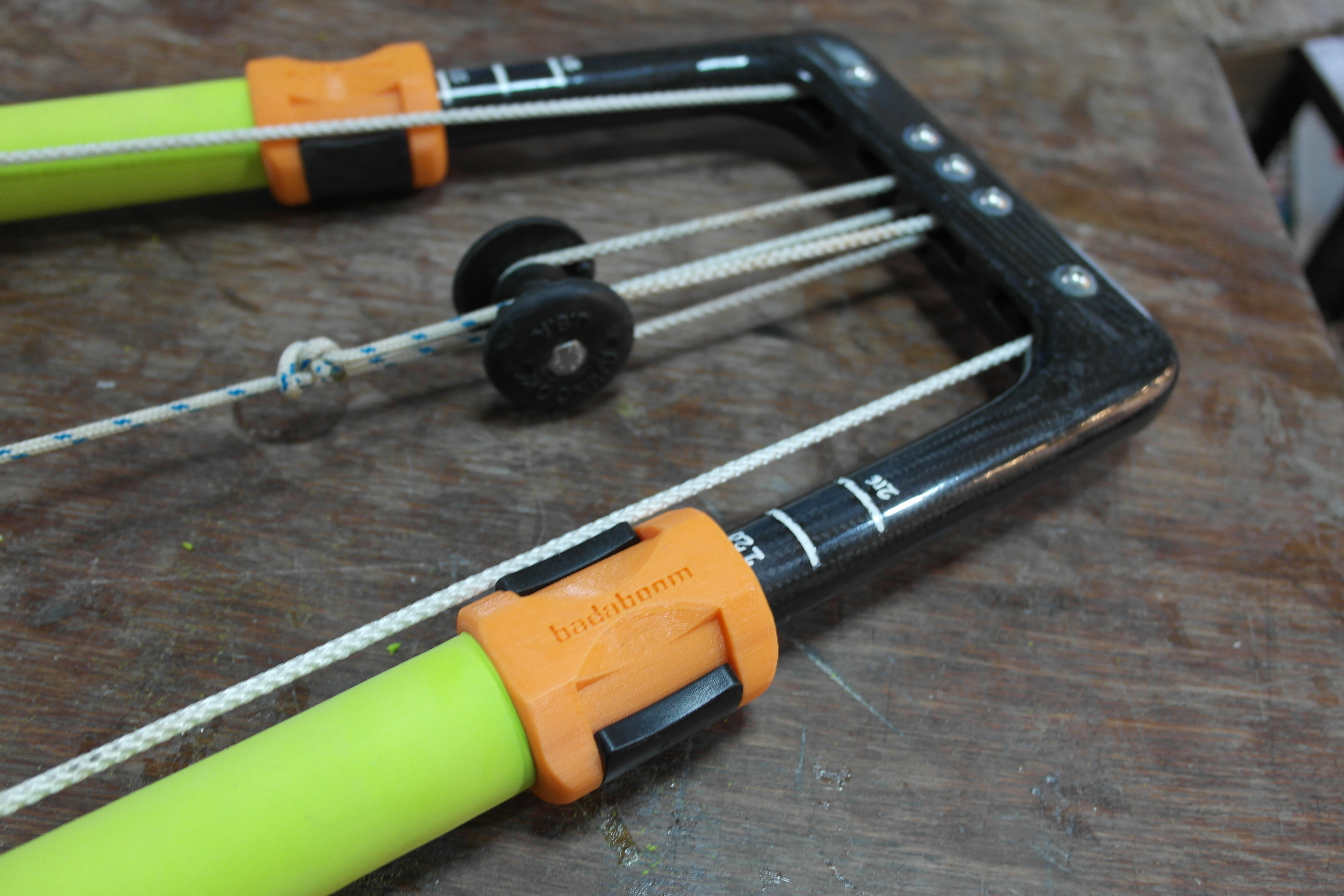 Badaboom Windsurf Boom collar 2-pin clip holders 32mm