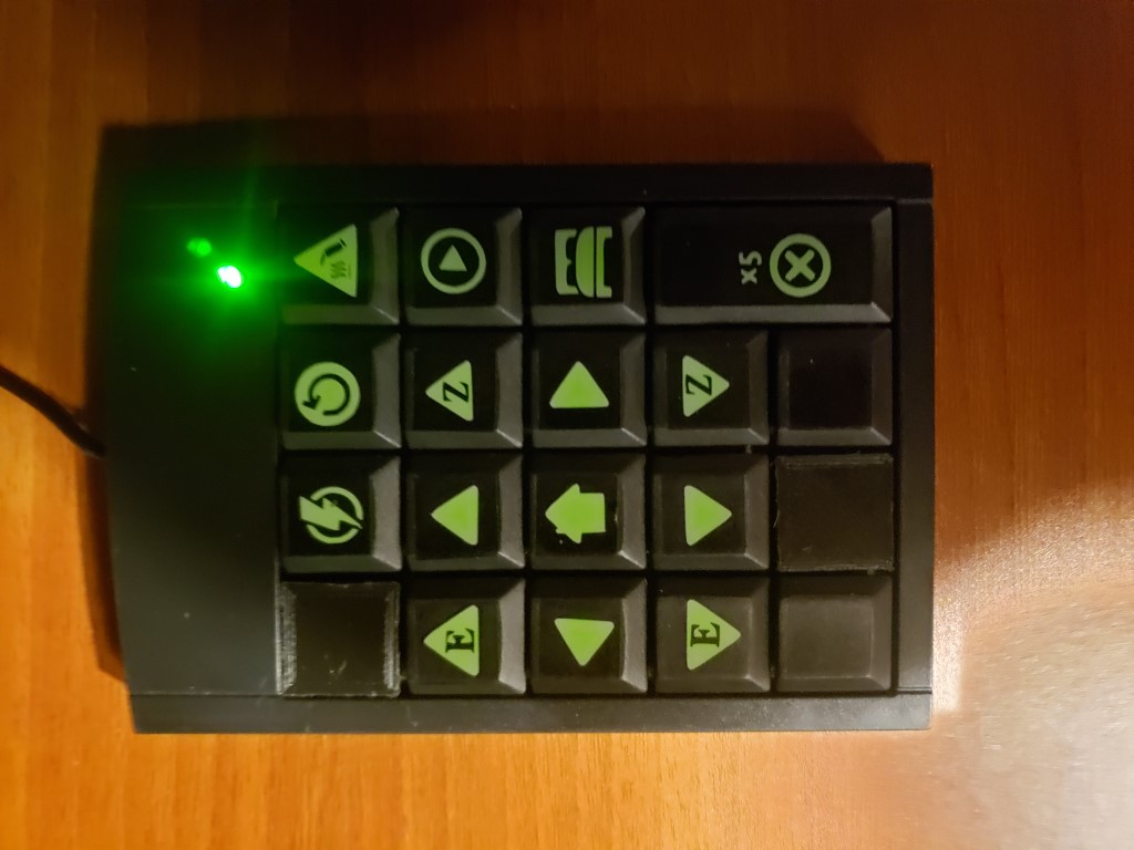 Octoprint USB Keyboard Plugin - Numpad Setup