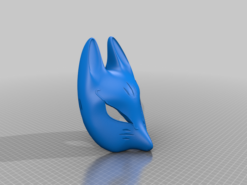 Fox Mask (Kitsune/Megitsune)