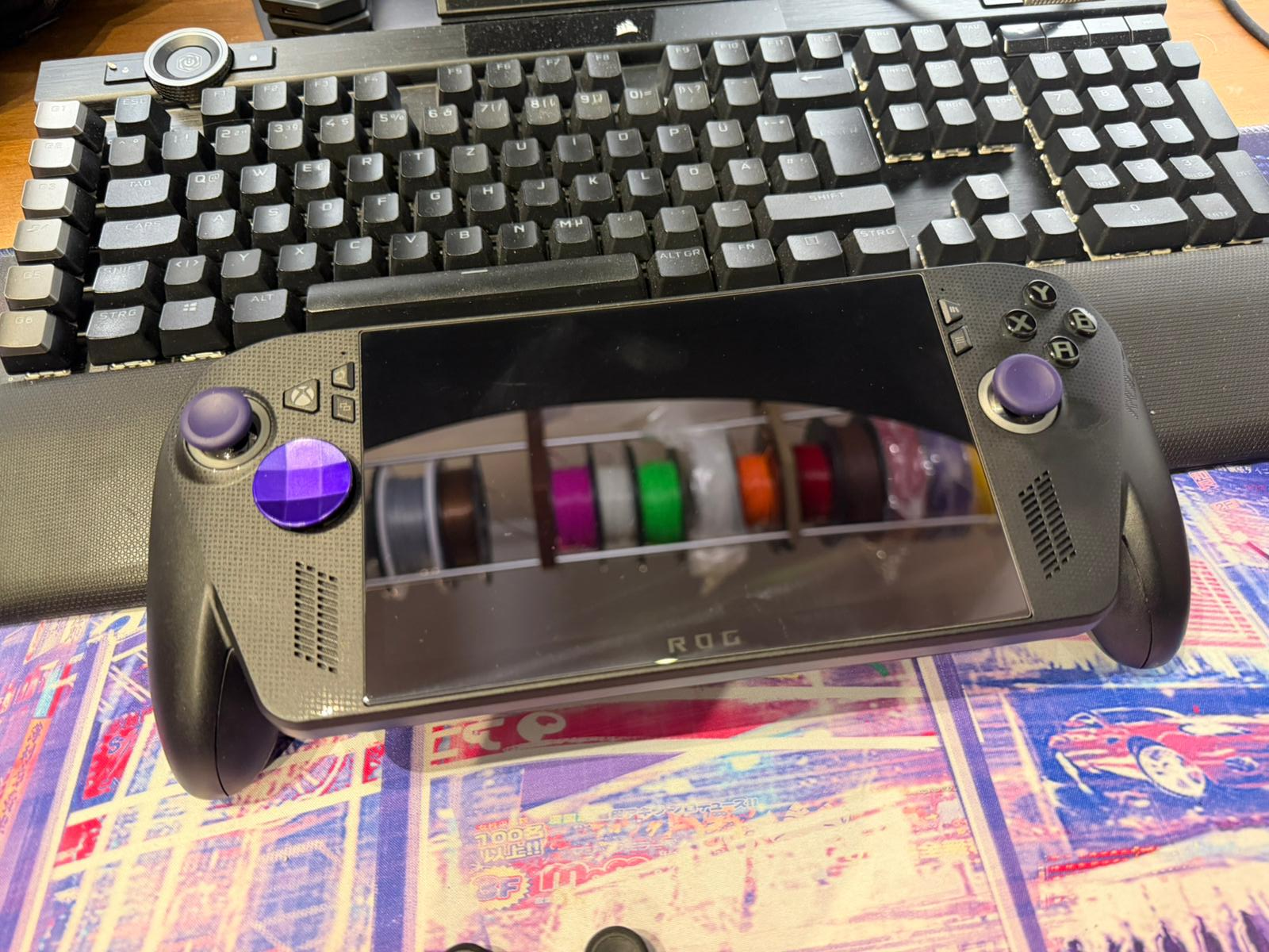 ASUS ROG Ally X (2025) Xbox Elite Series 2 Mod Xbox Elite D-Pad + Thumbsticks + Hall Effect Upgrade