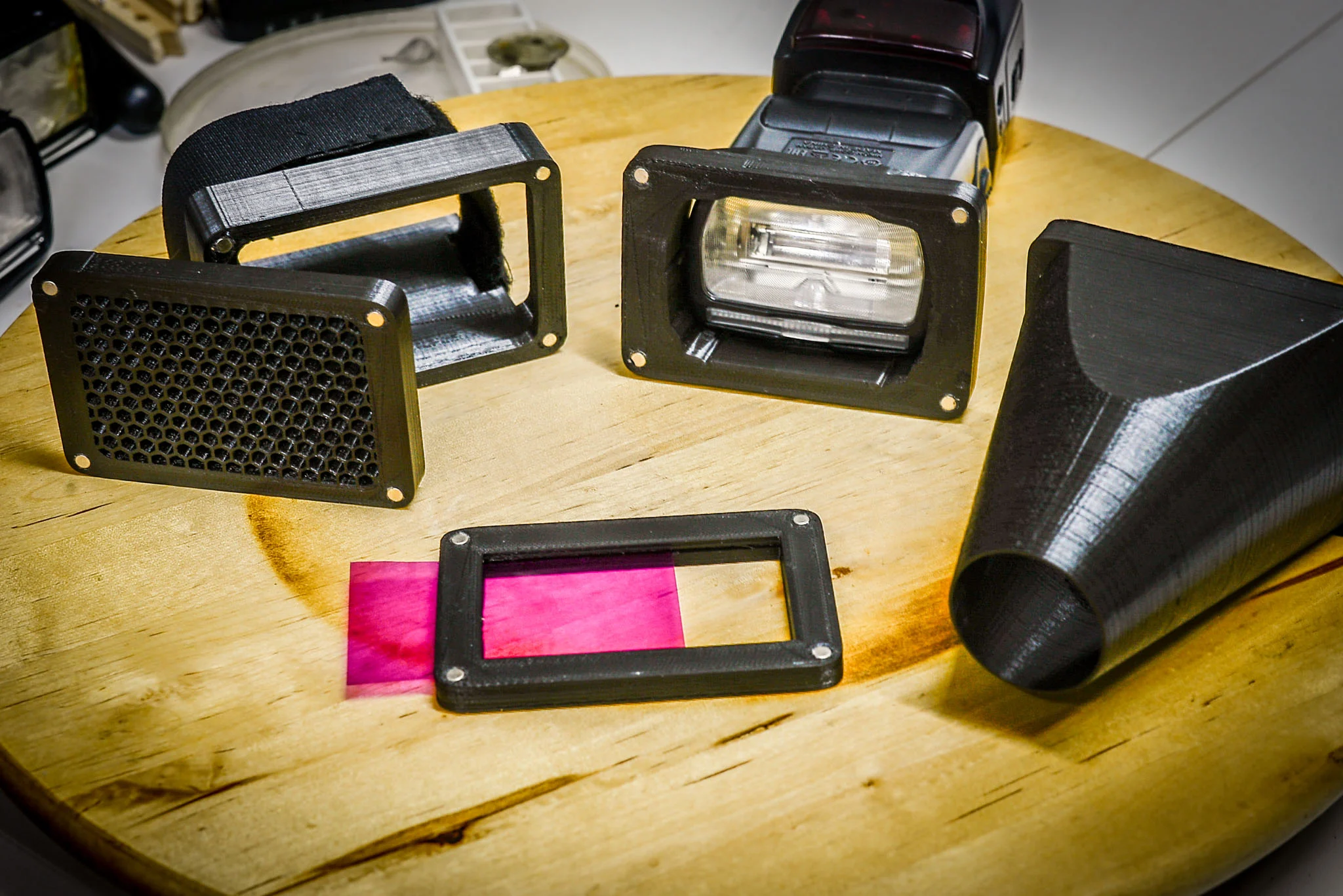 Modular Light Modifier System for Strobist (v1)  [MLMS]