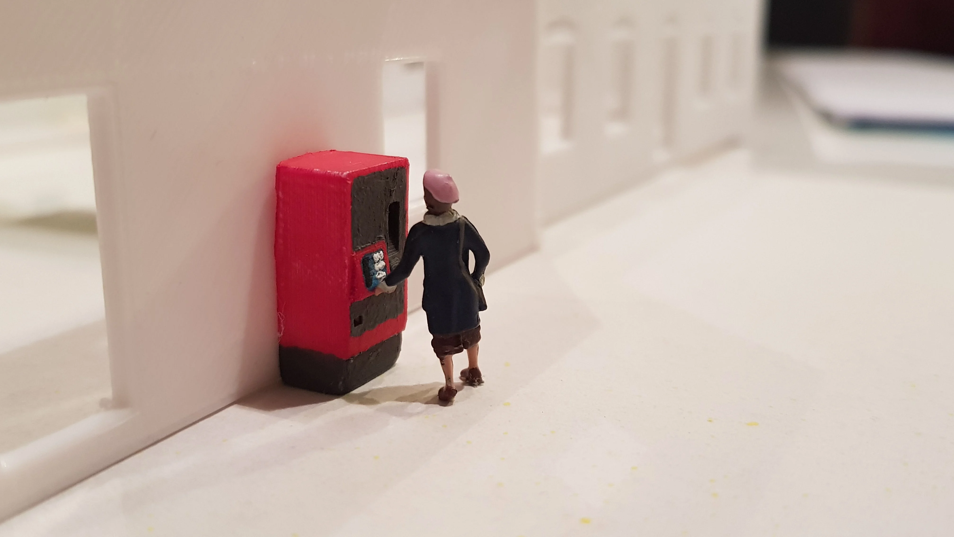 h0 1/87 ticketmachine