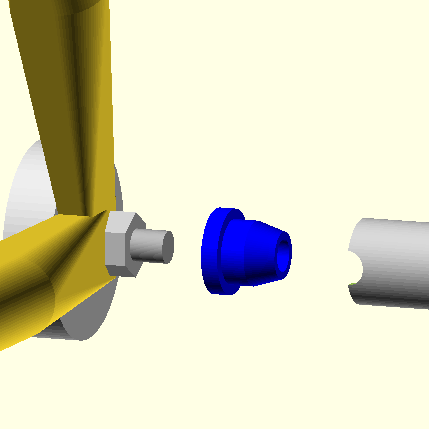 Cruiser-bike Adapter for Unisky Fluid Trainer