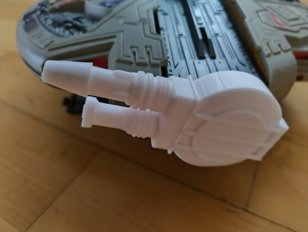 Kenner Outrider side gun