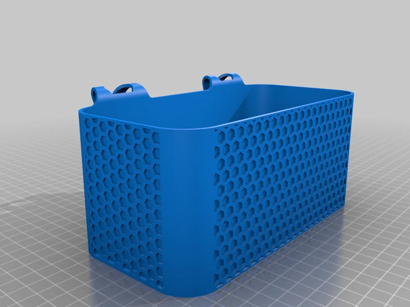 Bathroom Shelf- with Hex Pattern