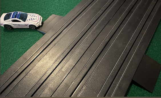HO Slot Car Track Side Ramp