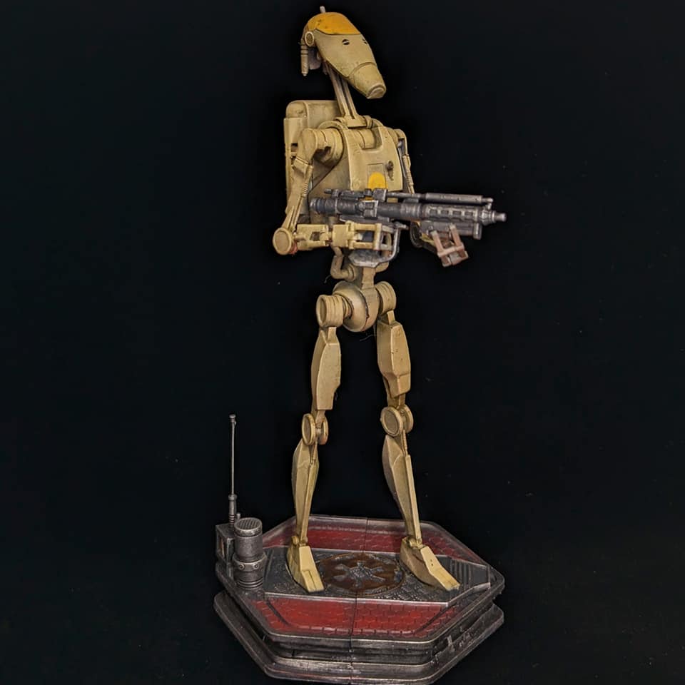WICKED STAR WARS COMBAT DROID B1: TESTED AND READY FOR 3D PRINTING