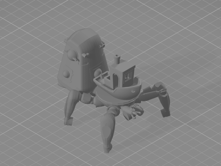 Benchy Tachikoma - Benchykoma