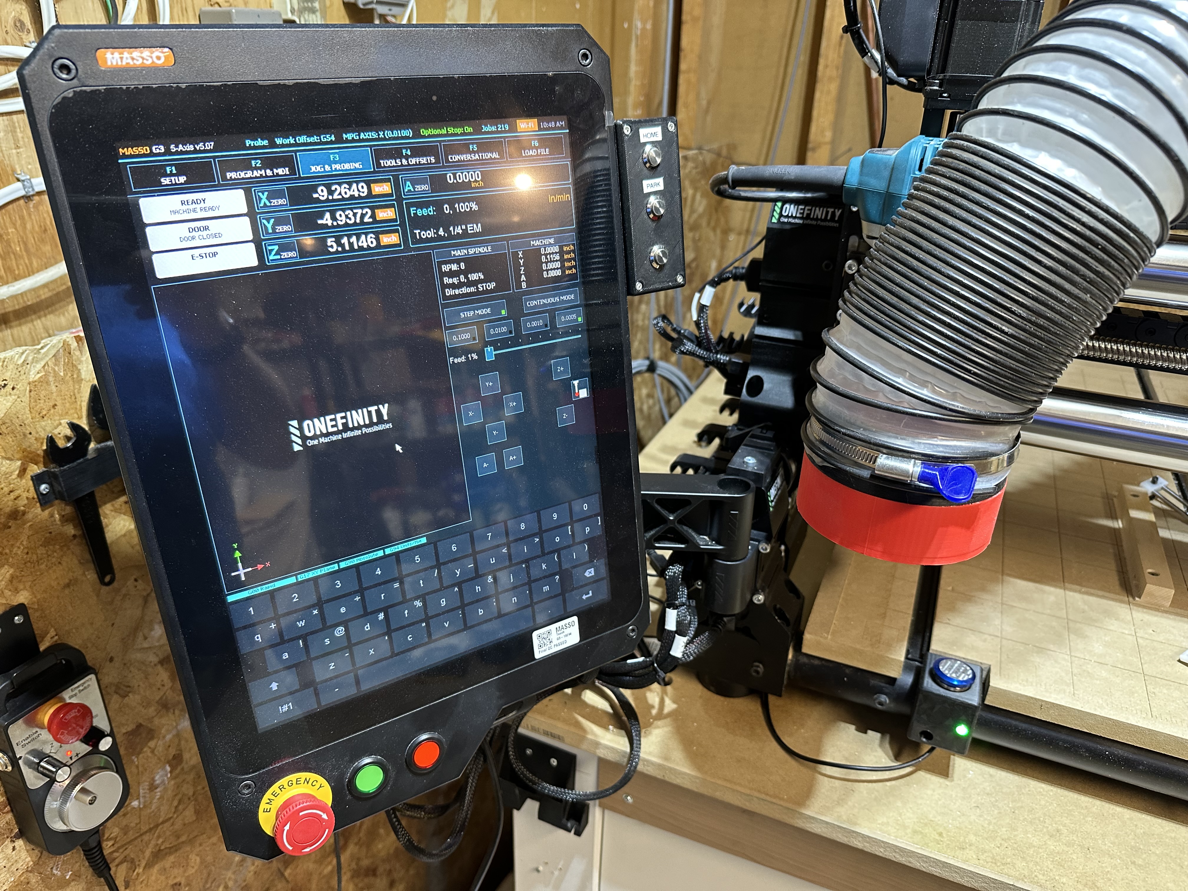 OneFinity Masso Extended Mount