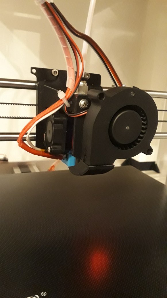 Geeetech I3 Pro A: E3D V6 Bowden + Cooling Fan + BL Touch