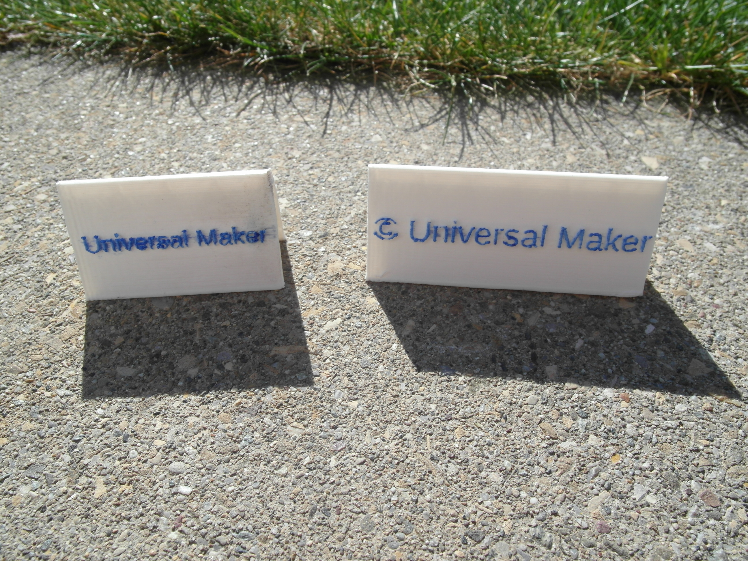 customizable (table) sign