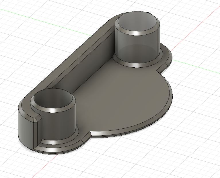 Side-Stoppers and stabilisation for filament shelf from DragoneyeJo