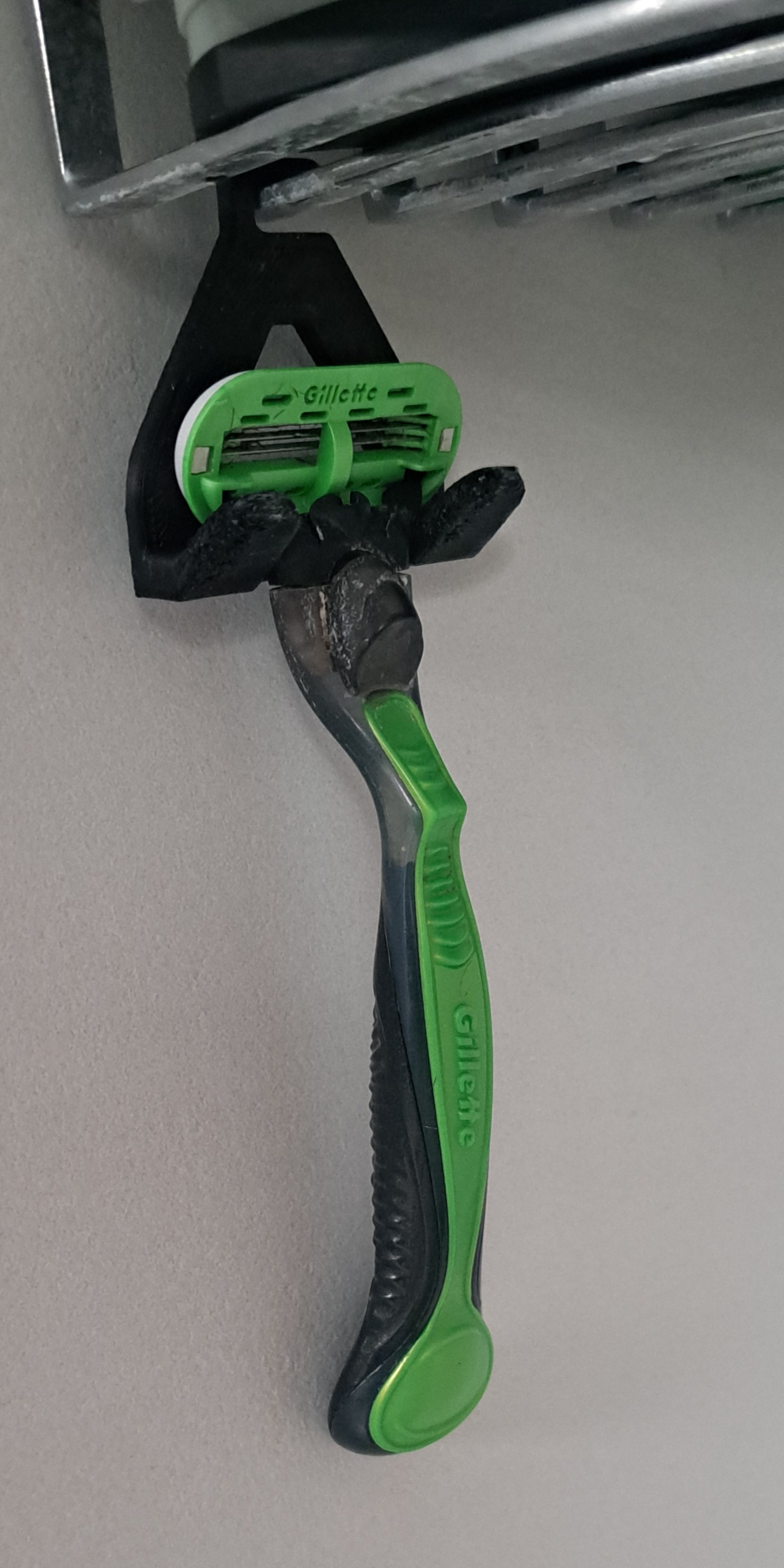 Shaver Holder For The Shower