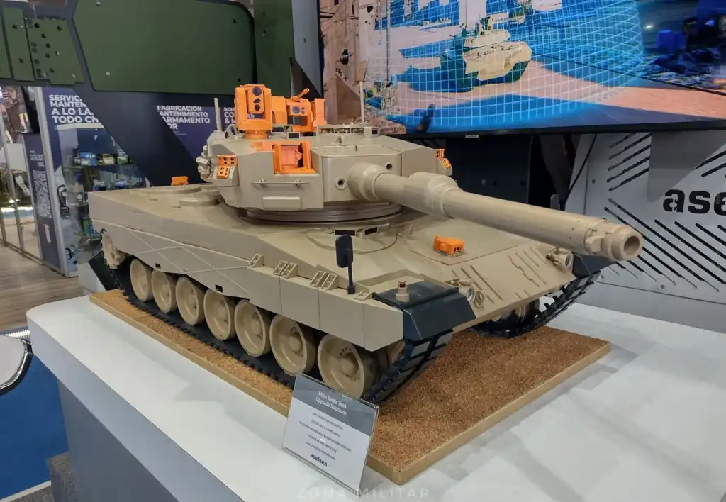 Leopard 2A4 CHL de Chile actualizado