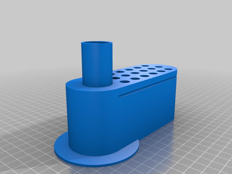 Pipette, pipette tip and test tube stand