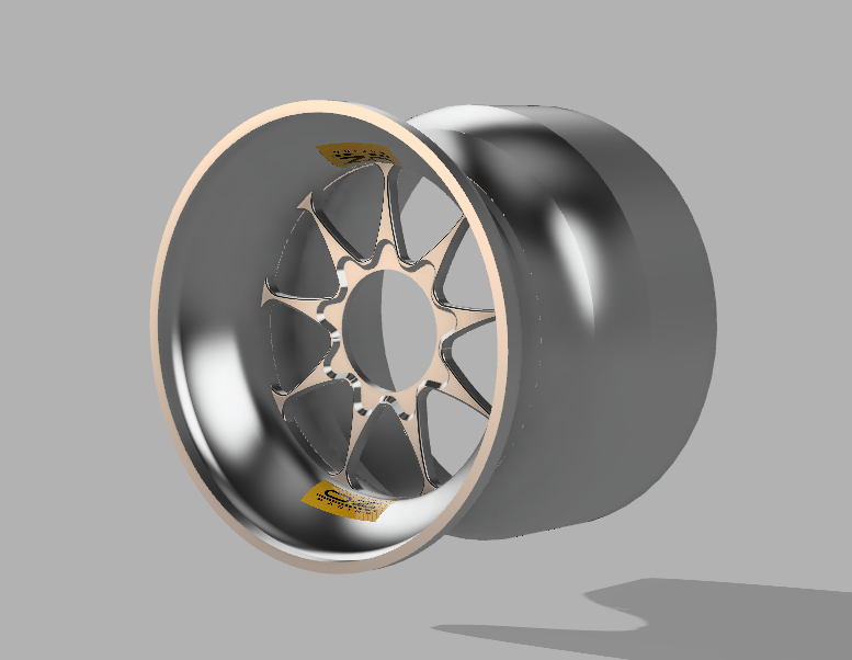 SF16-H rear rim (Ferrari Formula One Wheel)