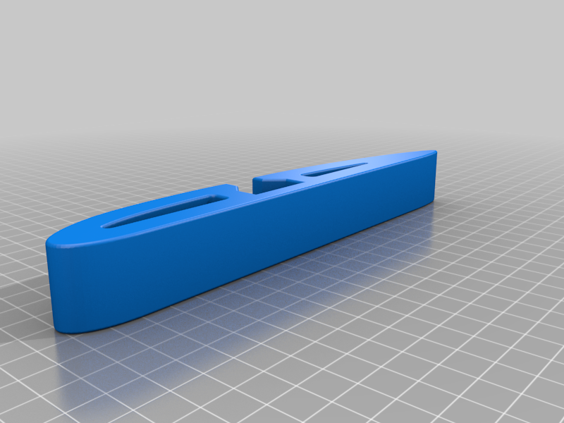 Airfoil shaped Stand for JT3C Turbojet Engine Fan Blade