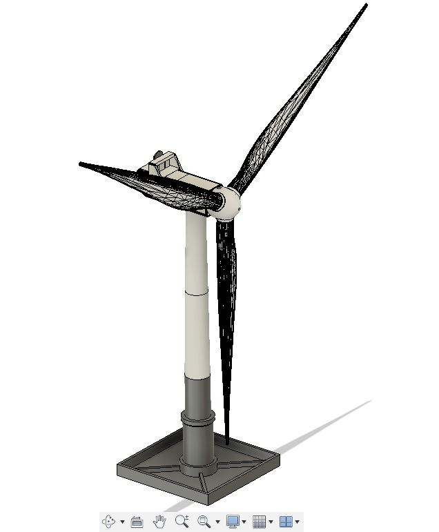 Wind Turbine Generator mobile dummy