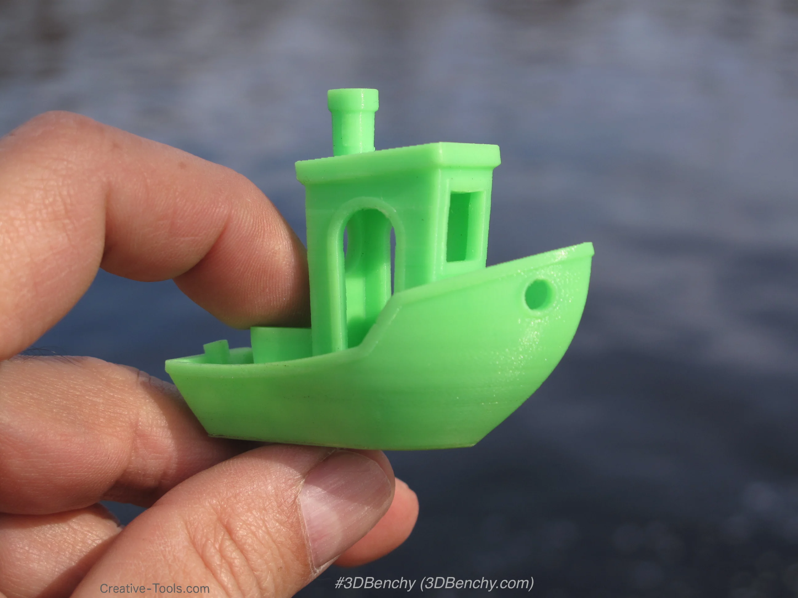 #3DBenchy - The jolly 3D printing torture-test by CreativeTools.se