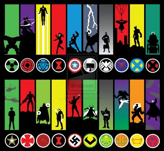 Marvel fidget spinner pack (13 and adding more)