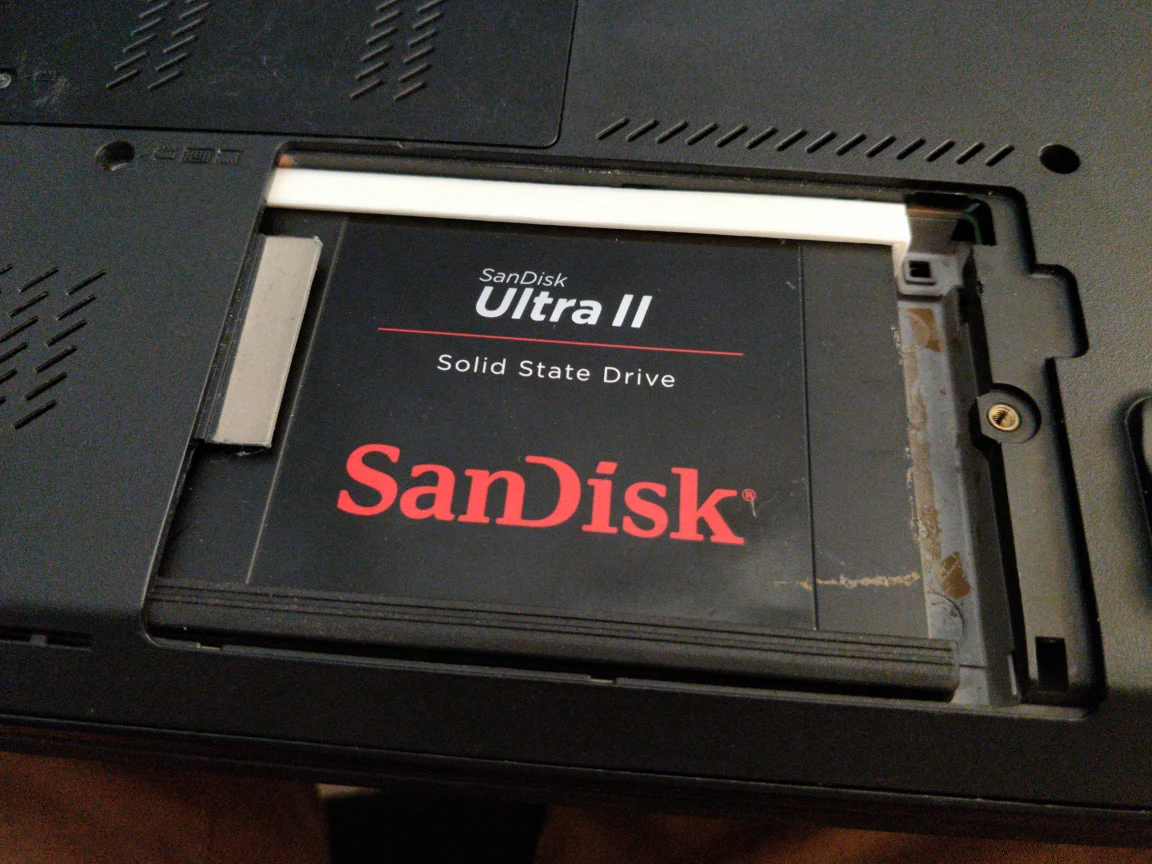 Thinkpad T520 SSD Mount