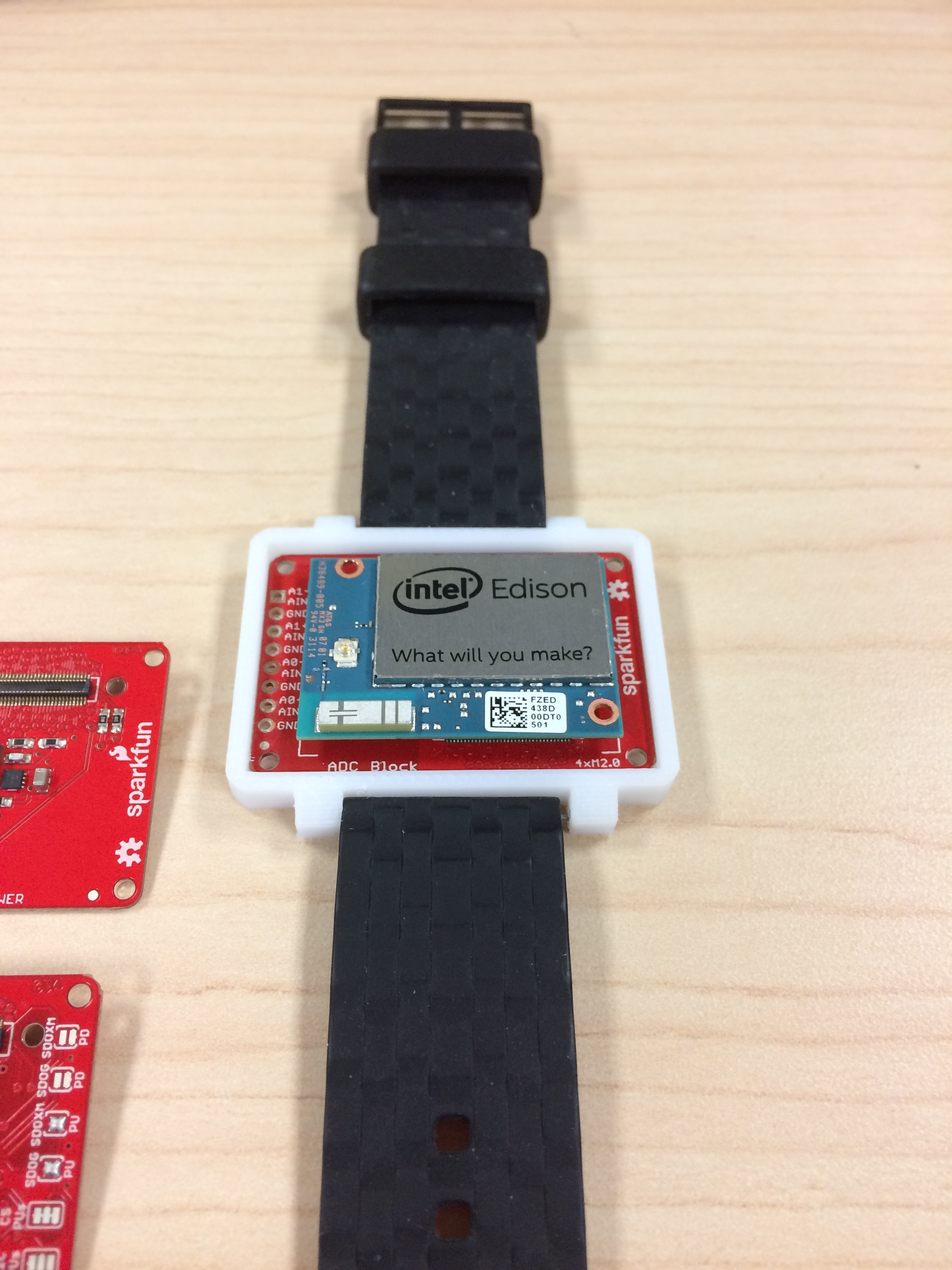 Intel Edison Watch Case