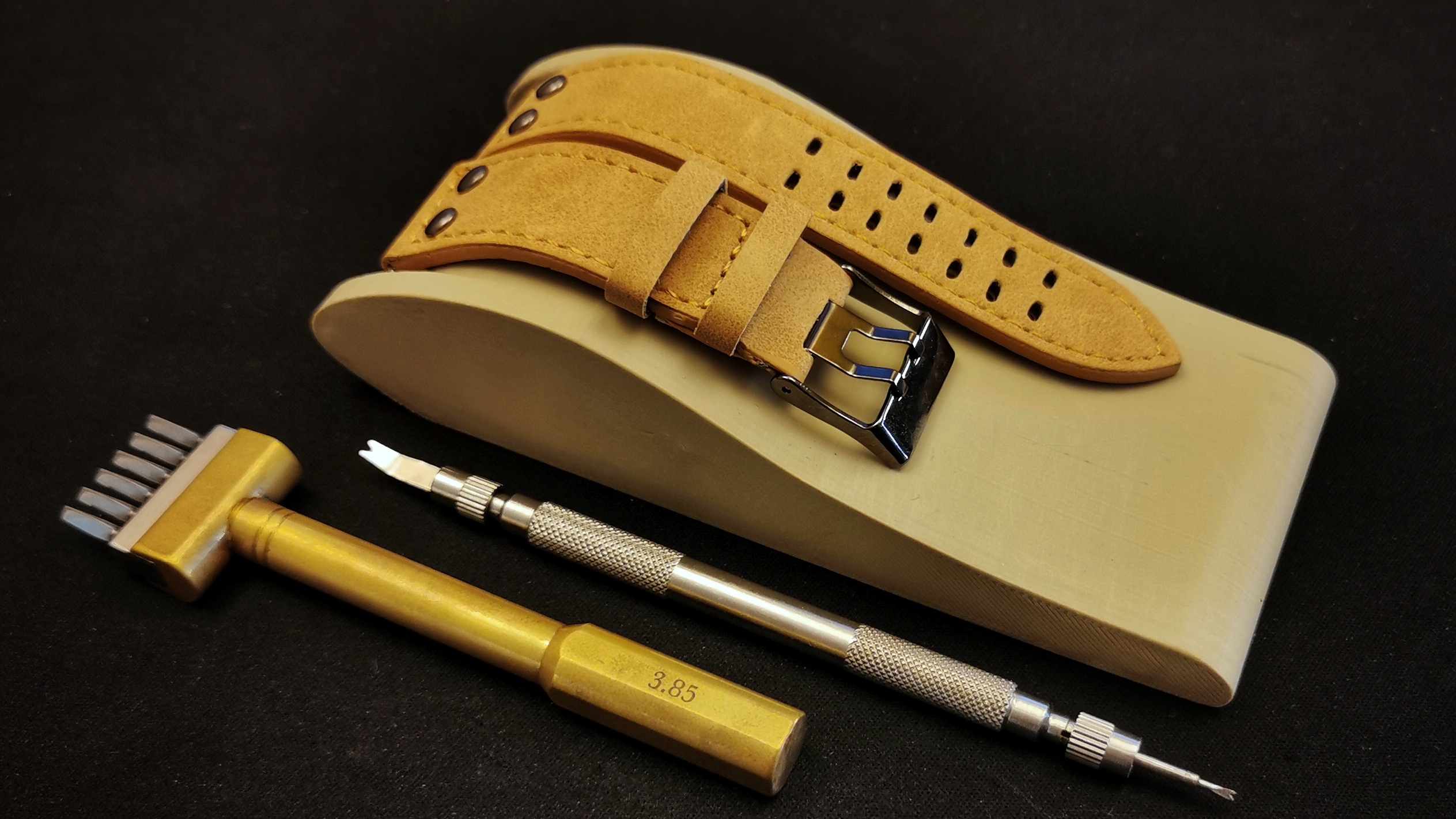 Watch Strap Bending Tool (Bench) for leathercraft