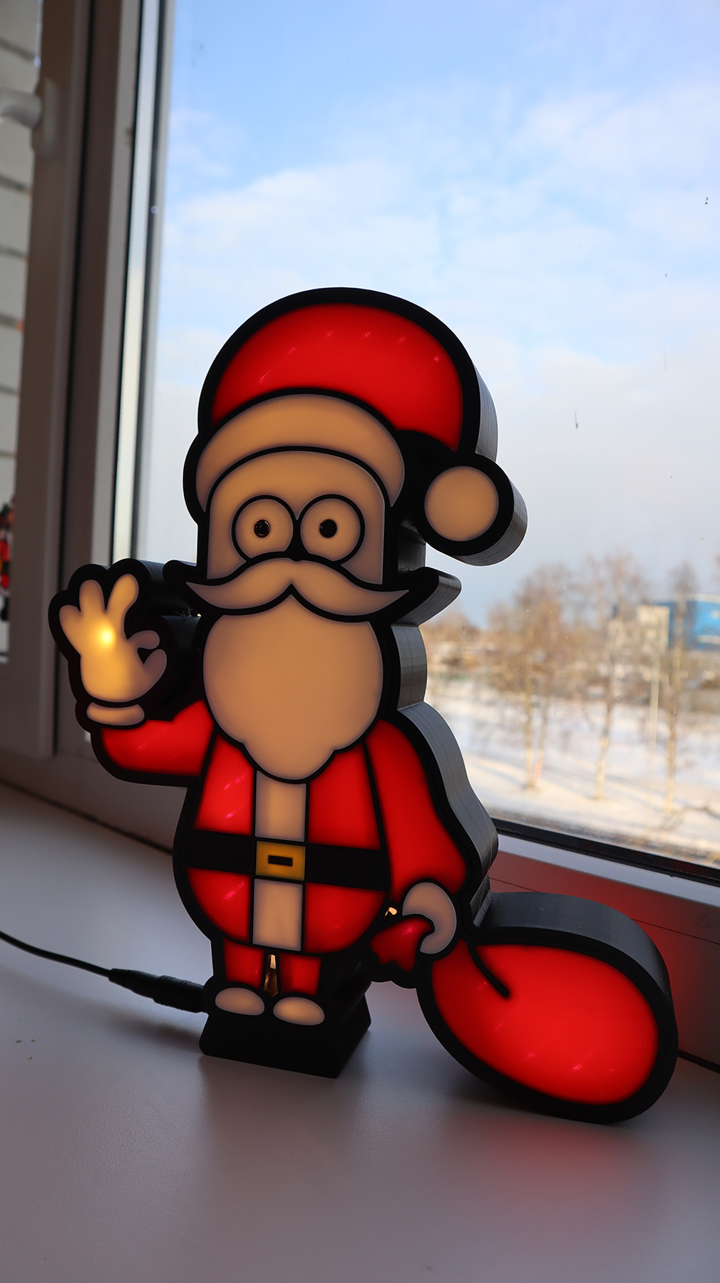 Santa LED Christmas light