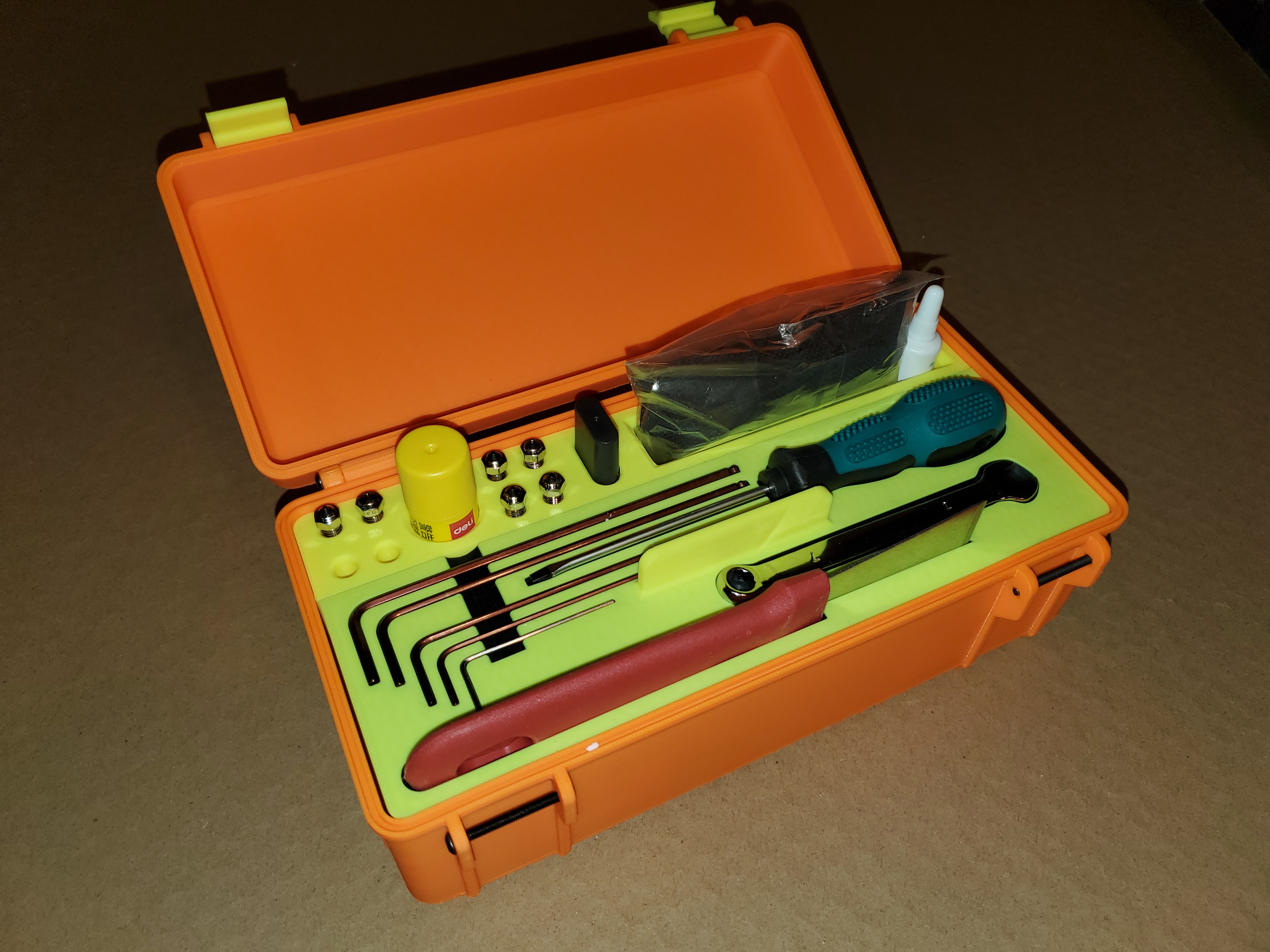 Spare Parts/Toolbox for Qidi Plus4 (Rugged Box)