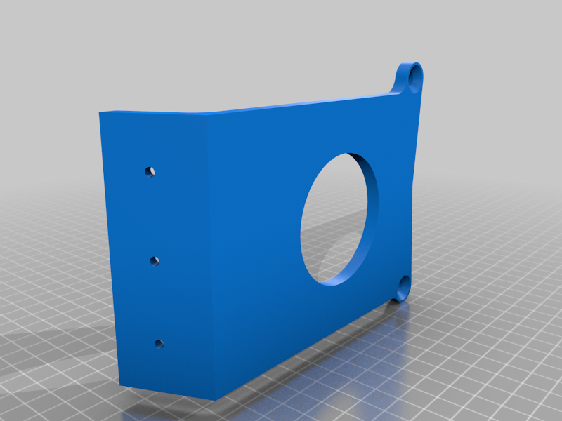 Buttonbox with mount for Fanatec Clubsport Wheelbase V2.5