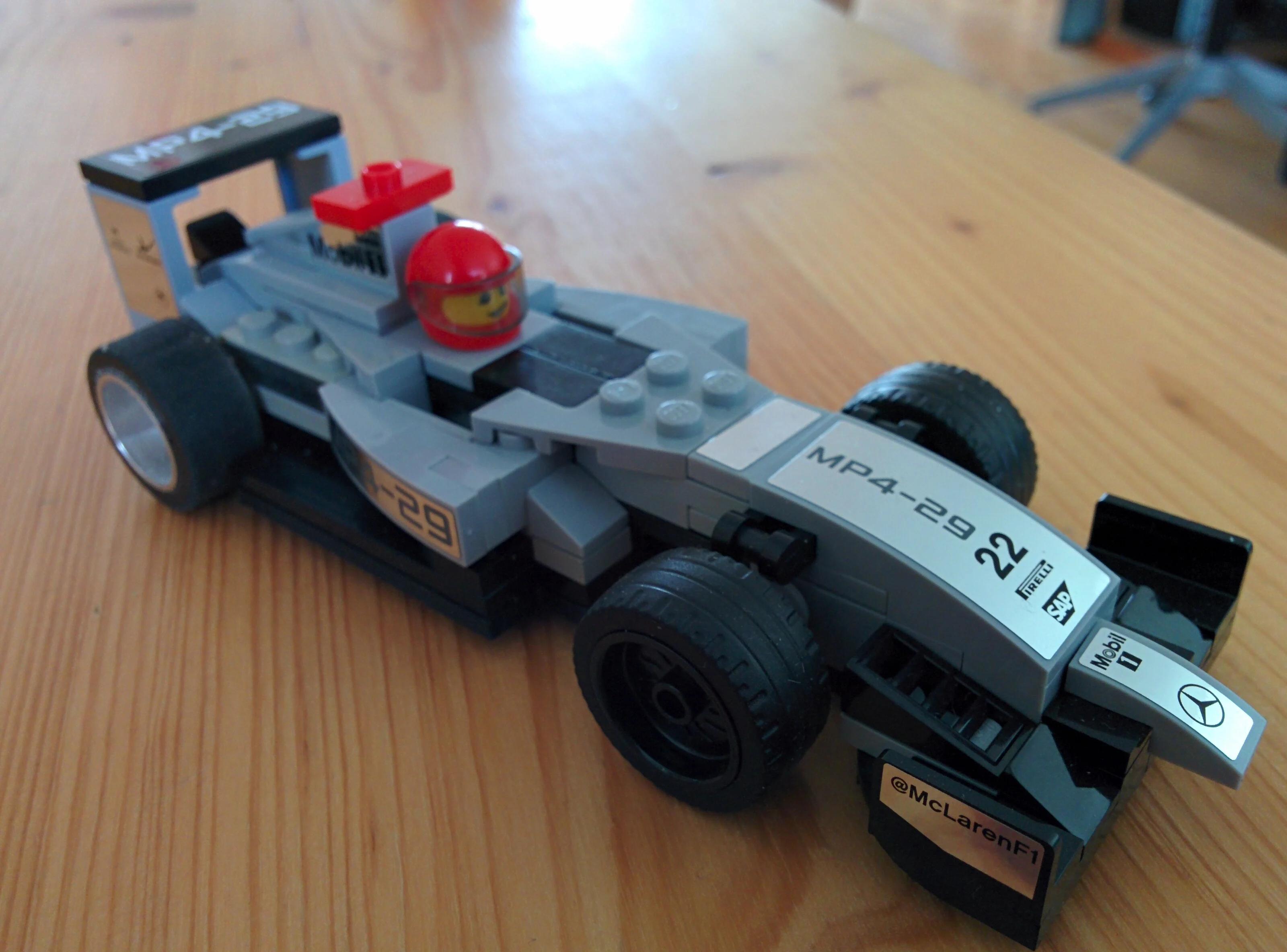 Lego Speed Champions F1 Slotcar Chassis