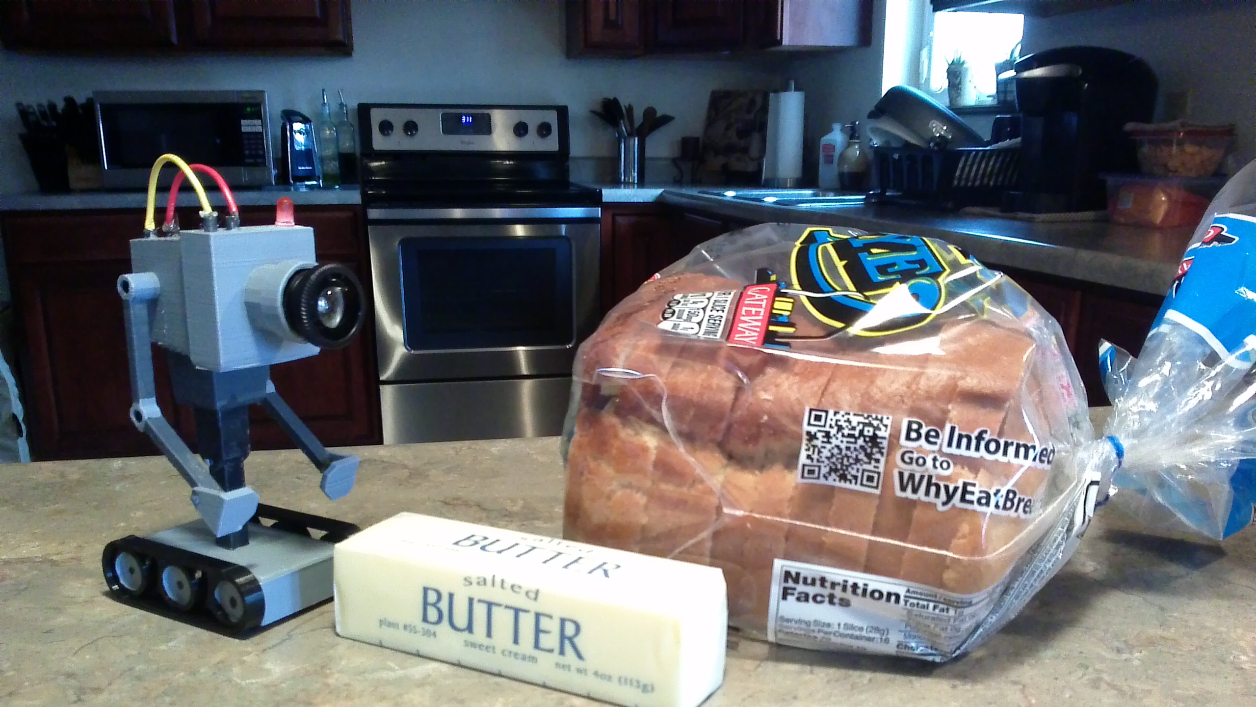 Butter Robot from Rick and Morty - cut in multiple pieces