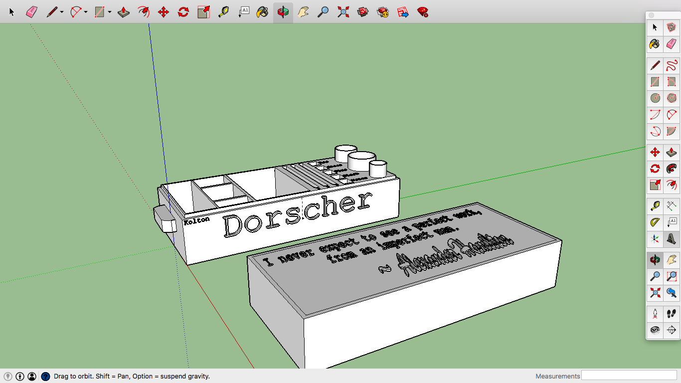Customizable Mobile Stationary (Kolton Dorscher)