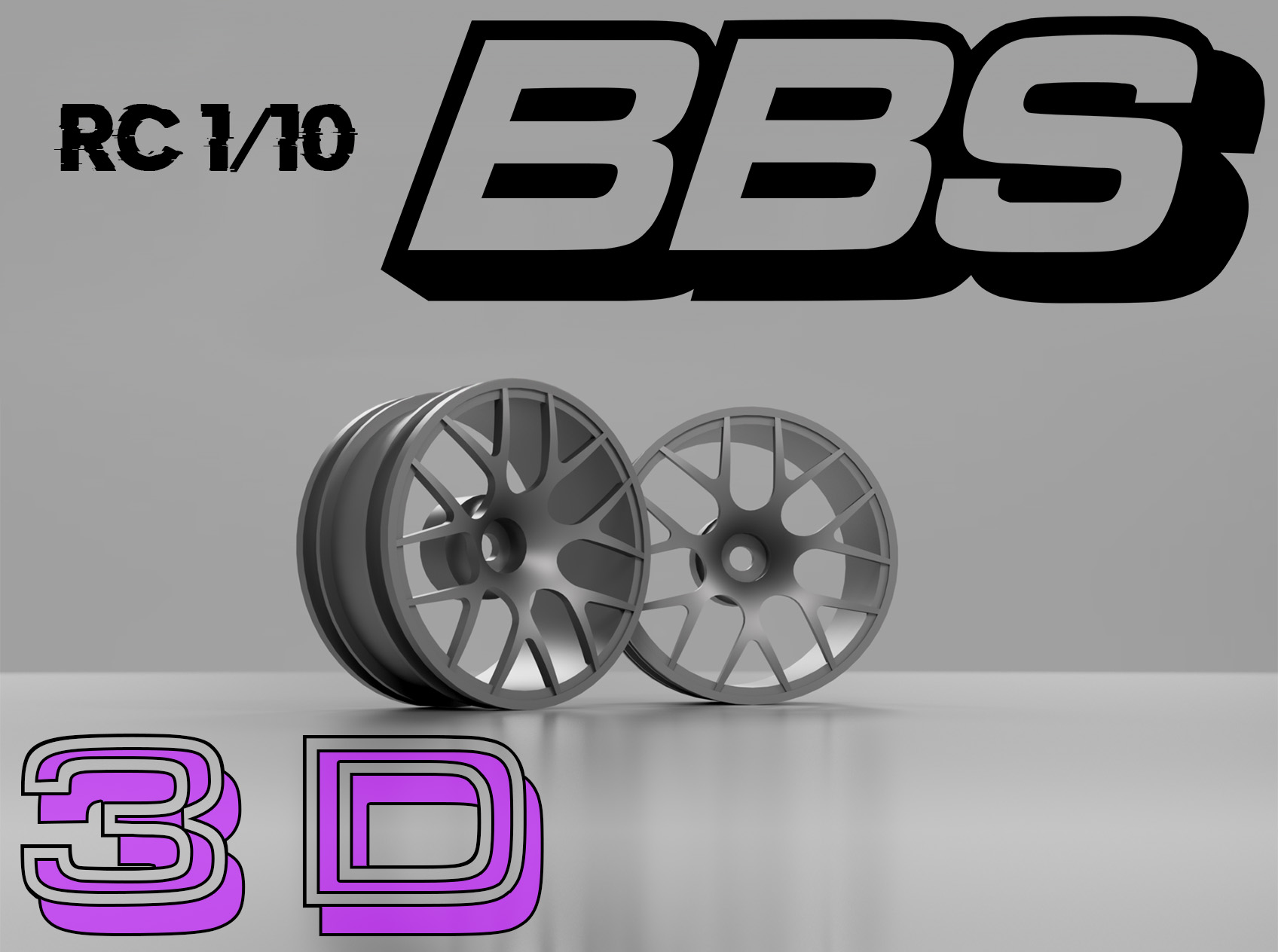Rim RC Car 1/10 BBS