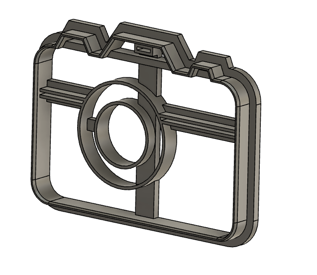 vintage camera clay cutter