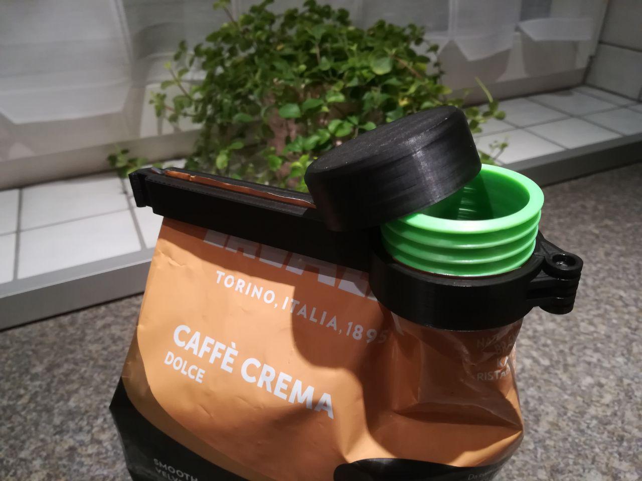 Bag Clip with Screw Cap