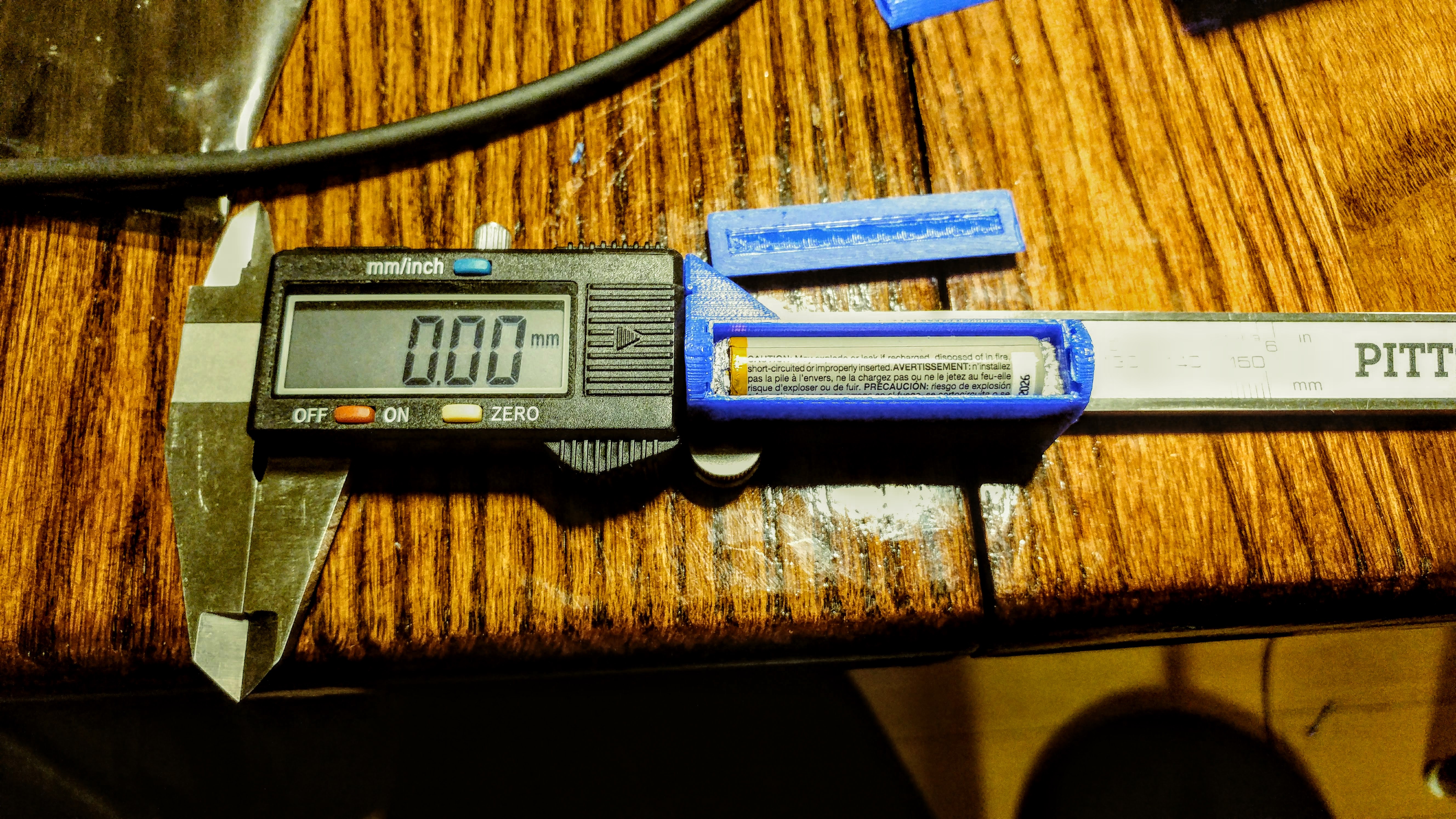 Caliper AAA Battery Conversion