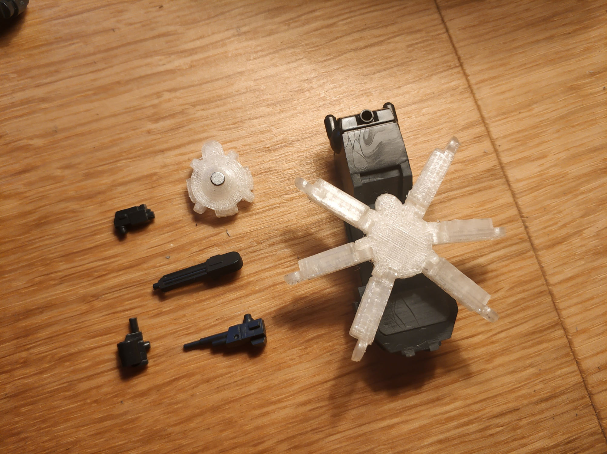 Caprice mount leg bones (poseable)