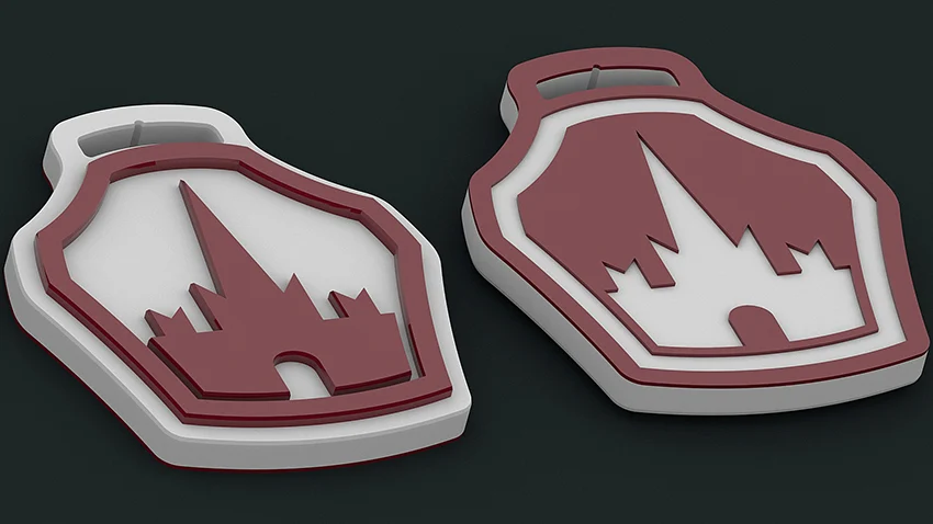 Moskvich Ivan Kalita Logotype (keychain).