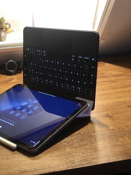 Ipad magic keyboard drawing/handwriting support