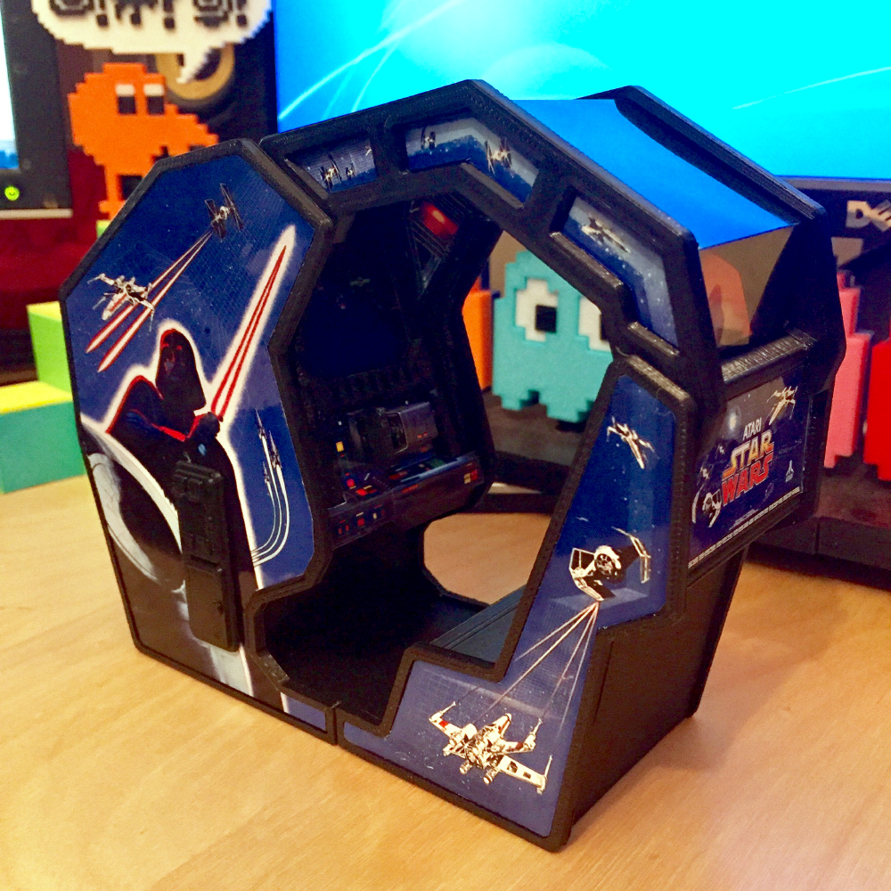 Atari Star Wars arcade cockpit cabinet