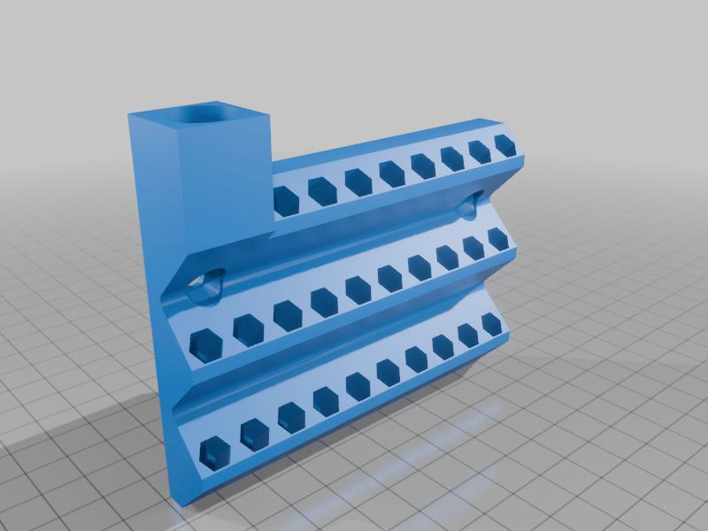 Hex Bit Holder for Wera Kraftform Kompakt 400 RA Set with bitholding screwdriver attachement