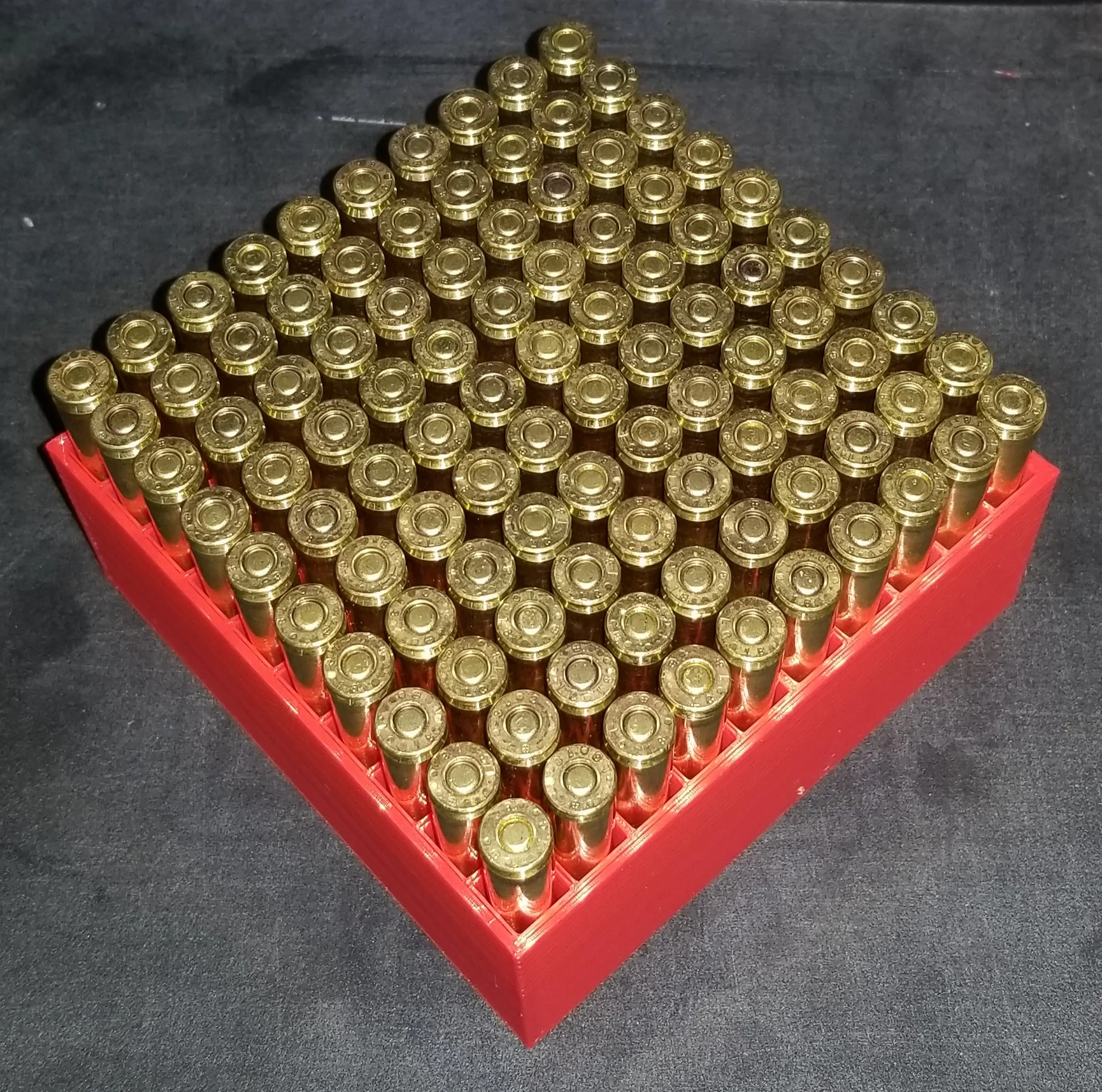 556 100-round case with lid