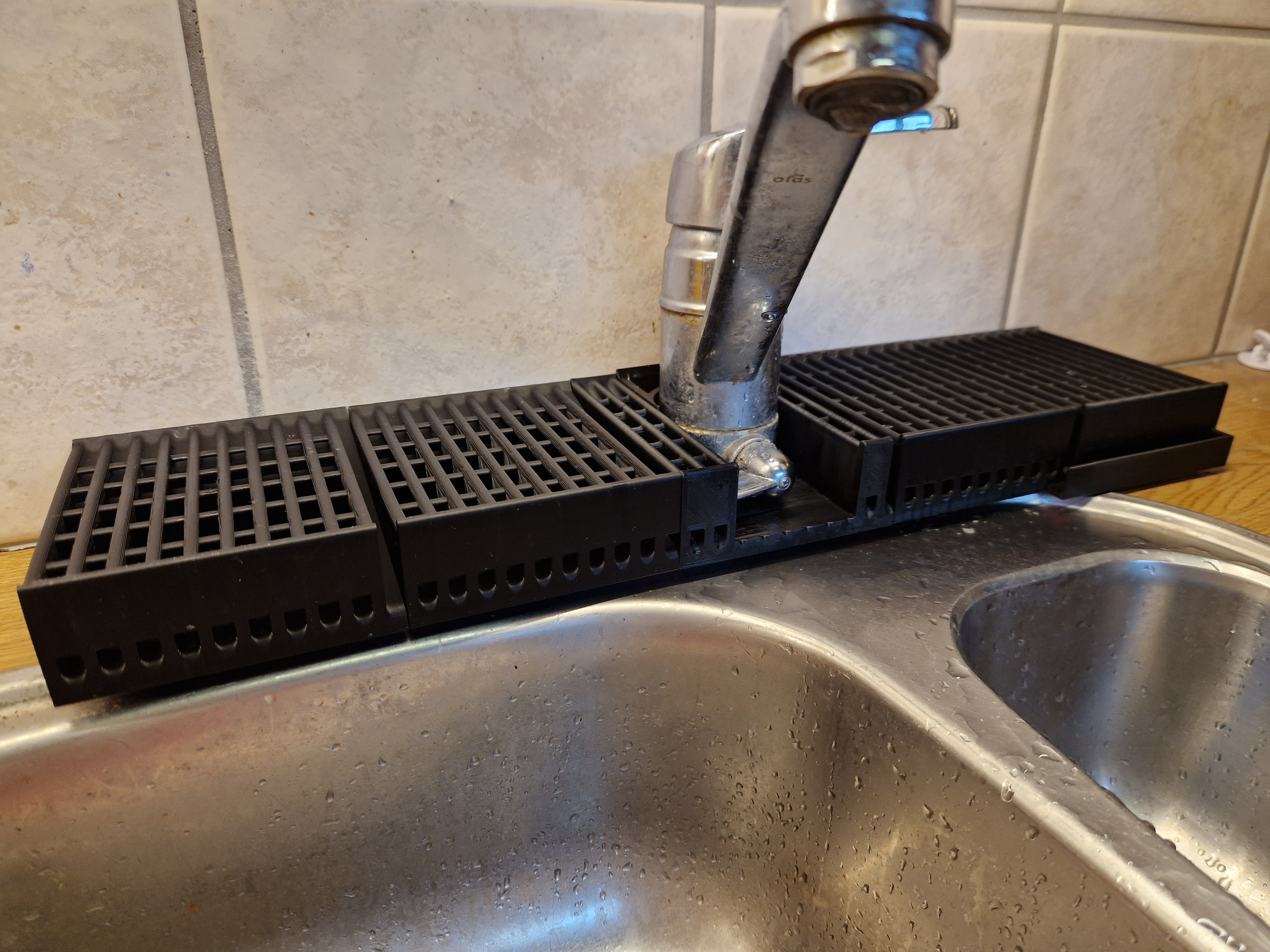 Sink Draining Shelf